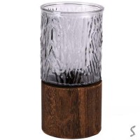 Ваза стеклянная 10*20см