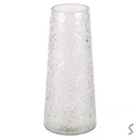 Ваза стеклянная 6.5*22см