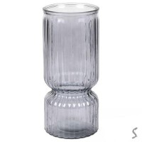 Ваза стеклянная 11*24см