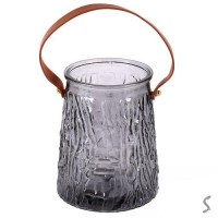 Ваза стеклянная 16*10см