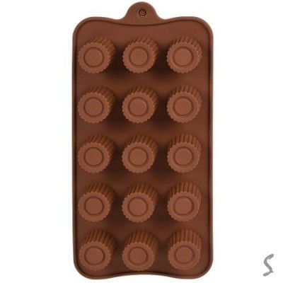 Форма силикон для конфет "Sweets" 15шт/л 20.5*10.3см Форма силикон для конфет "Sweets" 15шт/л 20.5*10.3см