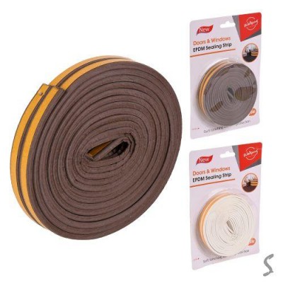 Уплотнитель для окон и дверей 6м*9мм*4мм