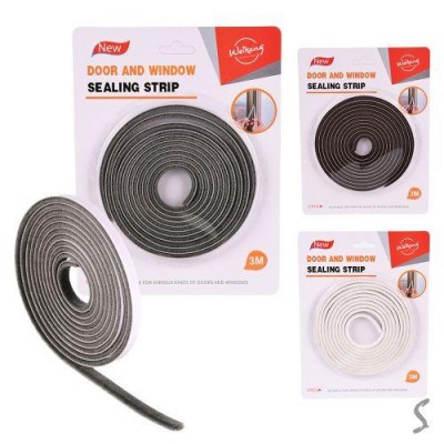 Уплотнитель для окон и дверей 3м*9мм*5.5мм