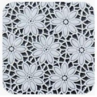 Клеенка ПВХ Lace белая 1.37*20м