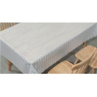 Клеенка ПВХ Lace белая 1.37*20м