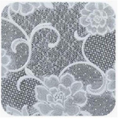 Клеенка ПВХ Lace белая 1.37*20м
