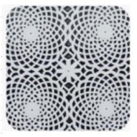 Клеенка ПВХ Lace белая 1.37*20м