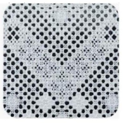 Клеенка ПВХ Lace белая 1.37*20м