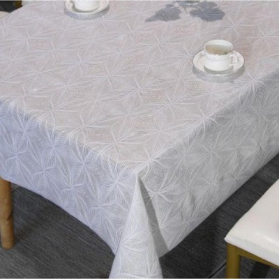 Клеенка ПВХ Lace белая 1.37*20м