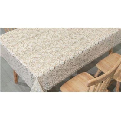 Клеенка ПВХ Lace бежевая 1.37*20м