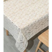 Клеенка ПВХ Lace бежевая 1.37*20м