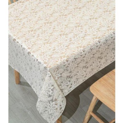 Клеенка ПВХ Lace бежевая 1.37*20м