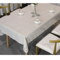 Клеенка ПВХ Lace бежевая 1.37*20м