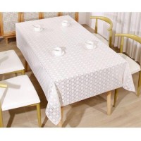 Клеенка ПВХ Lace бежевая 1.37*20м