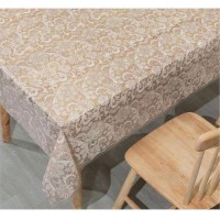 Клеенка ПВХ Lace бежевая 1.37*20м