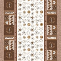 Клеенка ПВХ 3-хсл. глянцевая на тканевой основе Glossy 1.37*20м