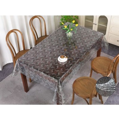 Клеенка жидкое стекло с голографич.рисунком Laser 0.80*20м