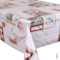 Клеенка ПВХ 3-хсл. глянцевая на тканевой основе Glossy 1.37*20м