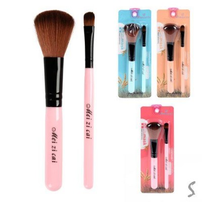 Кисточка для макияжа 2пр/наб 17см Кисточка для макияжа 2пр/наб 17см