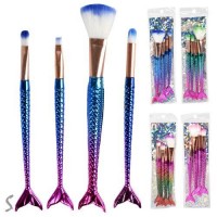 Кисточка для макияжа 4пр/наб 7см