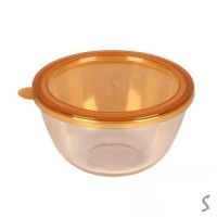 Салатник стекло с крышкой 500мл