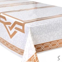 Клеенка-скатерть ПВХ на ткан. основе Fiesta (отрезная в рулоне) 1.40*1.10м*20шт