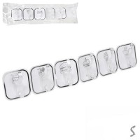 Крючки самоклеющиеся 6шт/уп 35см