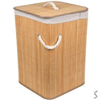 Корзина для белья складная 36*36*50см