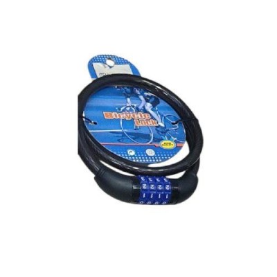 Замок кодовый для велосипеда 12*80см Замок кодовый для велосипеда 12*80см