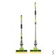 Швабра с двойным отжимом телескопическая ручка 128*27см