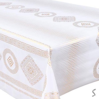 Клеенка ПВХ с тиснением на тканевой основе Holiday 1.37*20м