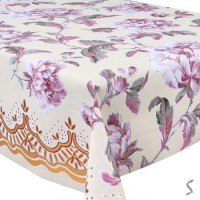 Клеенка ПВХ с тиснением на тканевой основе Holiday 1.37*20м