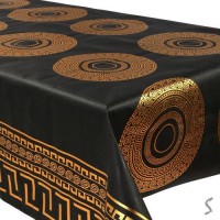 Клеенка ПВХ с тиснением на тканевой основе Holiday 1.37*20м