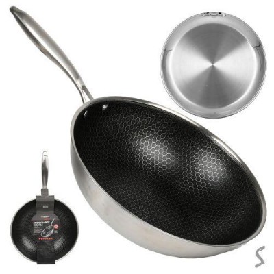 Сковорода WOK с антипригарным покрытием 