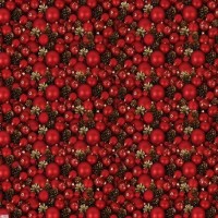 Бумага упаковочная мелованная новогодняя 70*100см 10л/уп