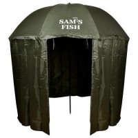 Зонт-палатка для рыбака d2.5м 1окно