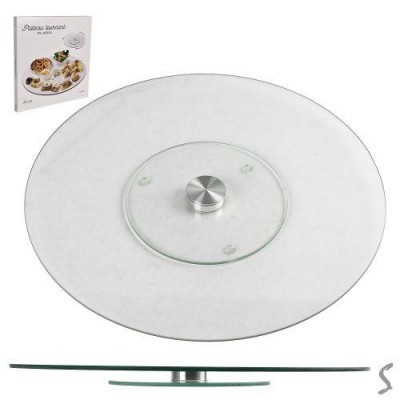 Подставка крутящаяся стекло 35см