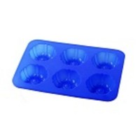 Форма силіконова на 6 виробів Кекс 30 х 18 х 3 см ( шт ) Форма силіконова на 6 виробів Кекс 30 х 18 х 3 см ( шт )