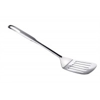 Лопатка з прорізами з нержавіючої сталі Сан L 32 см ( шт ) Лопатка з прорізами з нержавіючої сталі Сан L 32 см ( шт )