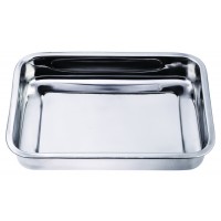 Деко з нержавіючої сталі Краун 31,5 х 24 х 5 см ( шт )