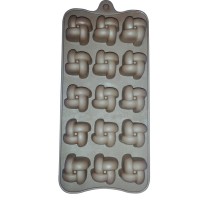 Форма силіконова  шоколад  лід на15 виробів Вузлики  21 х 10 х 2 см ( шт )