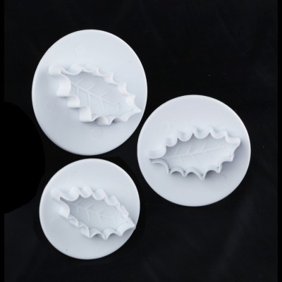 Набір плунжерів для мастики Листя дуба ( 3 шт ) Набір плунжерів для мастики Листя дуба ( 3 шт )