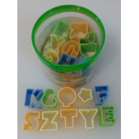 Набір пластикових вирубок Англійська абетка ( шт ) Набір пластикових вирубок Англійська абетка ( шт )