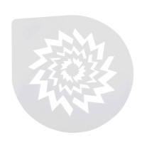 Трафарет пластиковий для торта Зигзаг Ø 25 см ( шт )