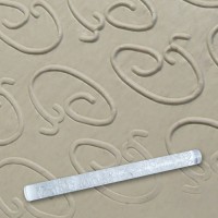 Скалка текстурна акрилова Завиток L 21 см ( шт ) Скалка текстурна акрилова Завиток L 21 см ( шт )