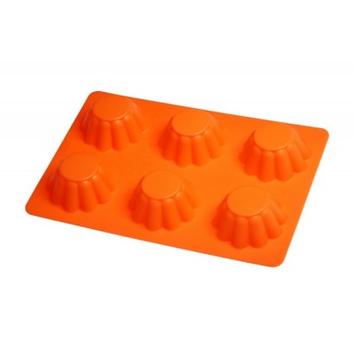 Форма силіконова на 6 виробів Кошик 25 х 18 х 3 см ( шт ) Форма силіконова на 6 виробів Кошик 25 х 18 х 3 см ( шт )