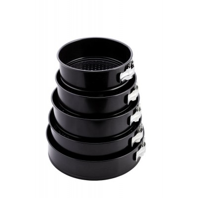 Набір роз’ємних форм з антипригарним покриттям Стандарт  Ø 18 / 20 / 22 / 24 / 26  см ( 5 шт )