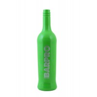 Пляшка для флейрингу зеленого  кольору H 30 см BARPRO ( шт )