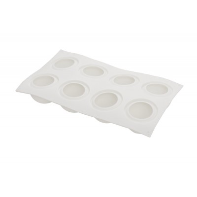 Форма силіконова для Євродесертів на 8 виробів Трюфель 30 х 17 х 5 см ( шт ) Форма силіконова для Євродесертів на 8 виробів Трюфель 30 х 17 х 5 см ( шт )