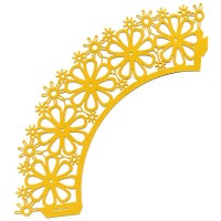 Накладка декоративна для маффінів різних кольорів Модерн25 ( 20 шт )